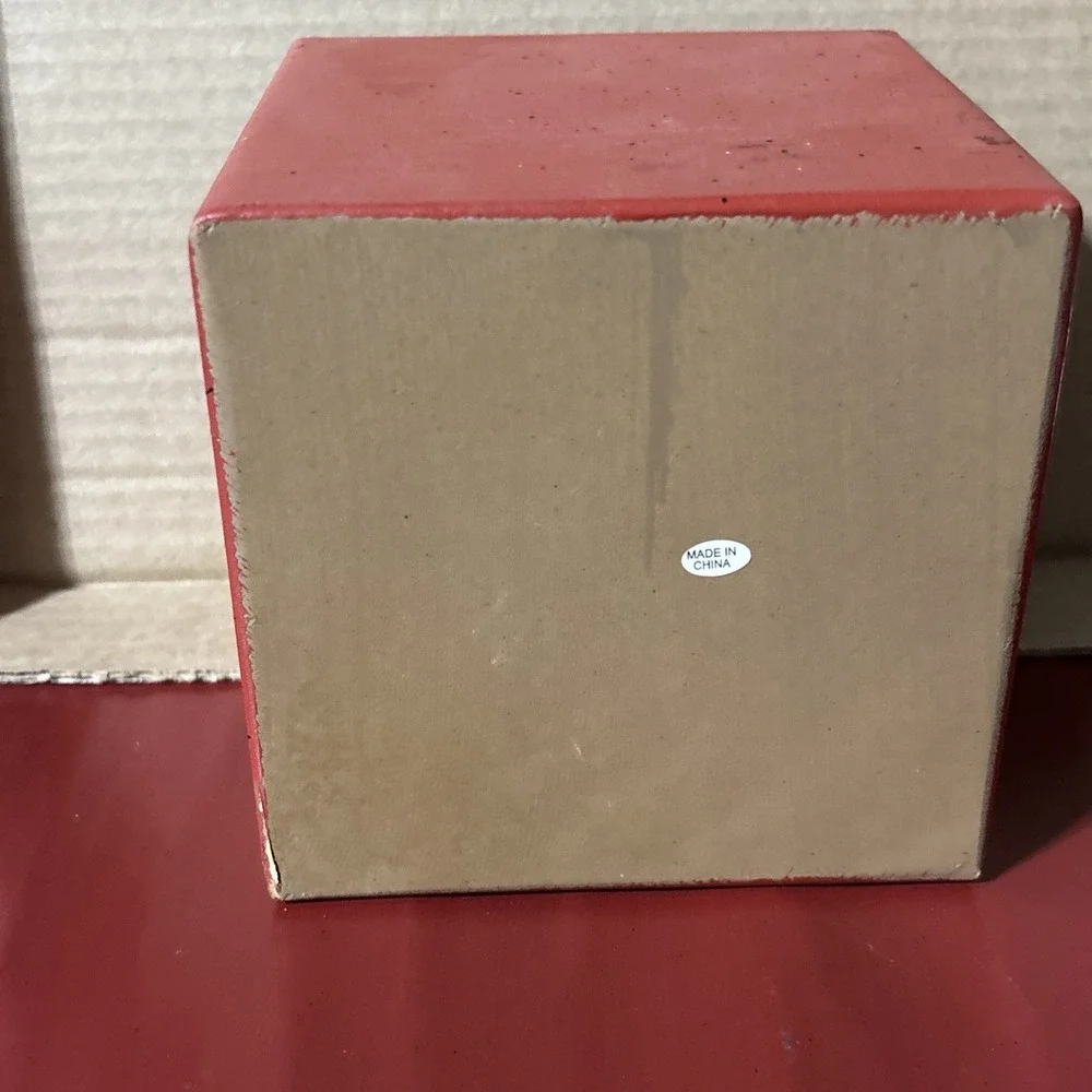 Vintage Dianna Marcum Wood Sewing Craft Cubby Drawer A Stitch In Time Saves Nine